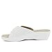 Flexus by Spring Step Women's KEA Slide Sandal, White, 9