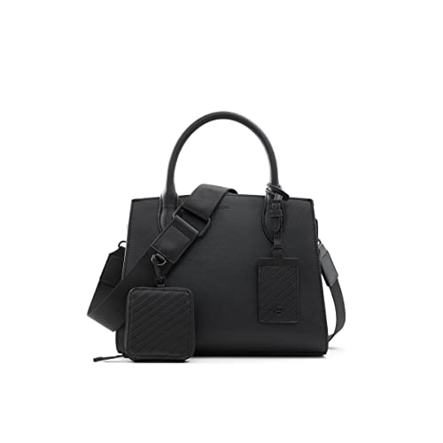 Sac femme ALDO Cadoanad noir beige moyen bandoulière fourre-tout