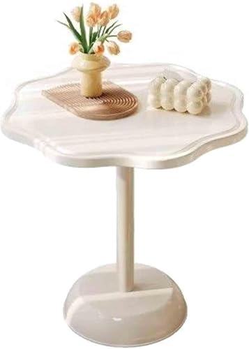 Mesa auxiliar redonda con pedestal, unidad de exhibición de aperitivos, soporte para plantas para oficina, sala de espera, lámparas de mesita de noche