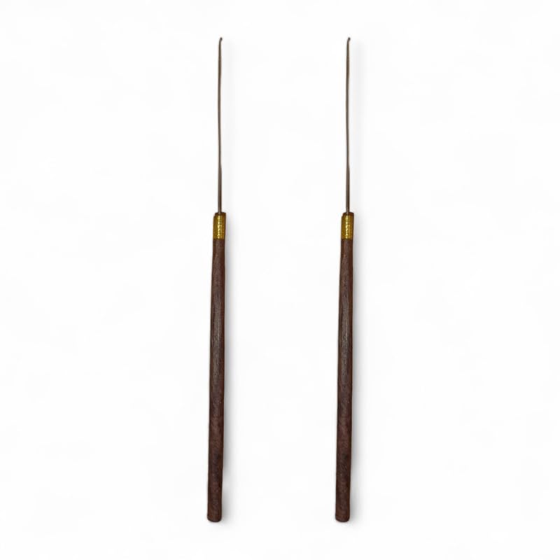 Aari Needle Set|Aari Needle Combo Pack|Aari Iron Needle Set|Tulip Brand Aari Needle|Tulip Needles|Tulip aari Needle Set for aari Work (Zardosi Needle(Pack of 2))