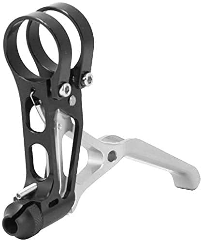 Leva del freno della bicicletta 68gFreno della bicicletta leggero cavo V MTB Manubrio della bici della strada Parti della bicicletta Leve del freno della bicicletta (Color : Black Red) (Black Red)