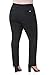 Rekucci Curvy Woman Ease into Comfort Plus Size Straight Pant w/Tummy Control