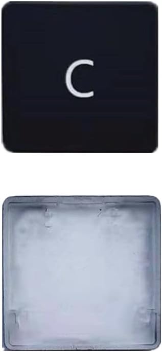 Replacement Individual C Key Cap and Hinges are Applicable for Surface Pro 4/5/6/7 1724 1796 1807 1866 (Black) Keyboard to Replace The C Key Cap and Hinge