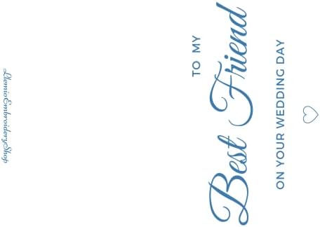 Something Blue for Bride Gift from Maid of Honor Best Friend Wedding Bridesmaid - view 3