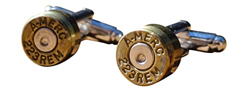 Gemelos de latón calibre .223 miniatura 1
