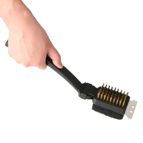 FCS Garden Grill Brushes Barbecue Brush & Scrape 12.6