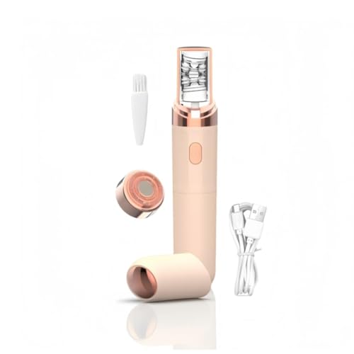Pluxy Epil Pro 3.0 Women Face Epilator - Painless Hair Remover for Face, Eyebrows, Lip, Chin, Arms, Underarms (Pink)