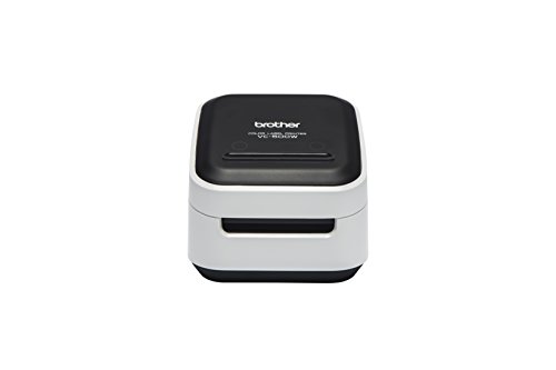 BROTHER VC-500W - Etiquetadora a Todo Color, Impresora fotográfica inalámbrica, Escritorio, tecnología de impresión Zink (Tinta Cero), Color Blanco