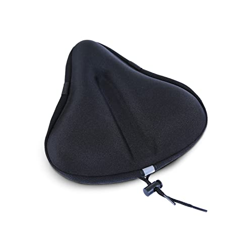 Velofort Bike Seat Cushion - Gel Padded Wide Adjustable Cover For Men & Womens Comfort, Compatible With Peloton, Mountain And Road Bicycle Seats #TOP6