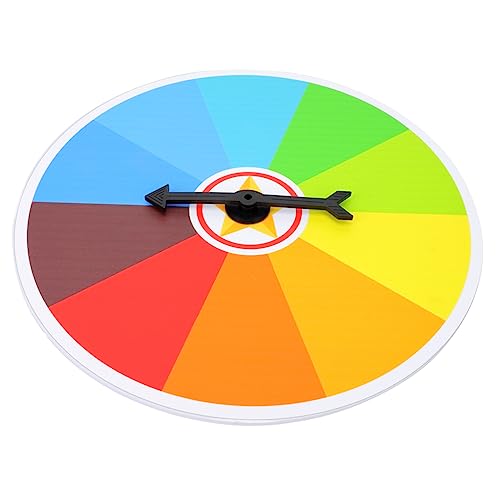 Vaguelly Froth Prize Wheel Carnival Wheel Raffle Game Party Supplies Turn Plate