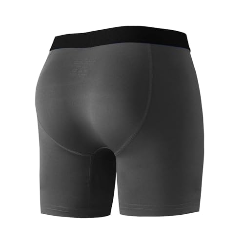 Boxer para hombres de algodón XIBANY cómodo lote de 4 piezas multicolor 6