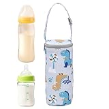 Bolsa de enfriador de botella de leche materna - bolsa de botella aislada con correa para el hombro, calentador de tarifas al aire libre para enfermería | Maman Daycare Travel Feeding Essentials