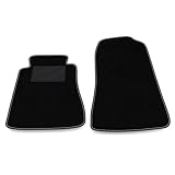 Matten vorne kompatibel mit Mercedes 190 W201 1982-1993. Set-Zusammensetzung: 2 vordere Matten.