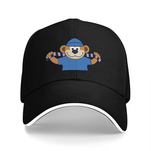 T-shirt singe au chapeau bleu et casquette pour enfant