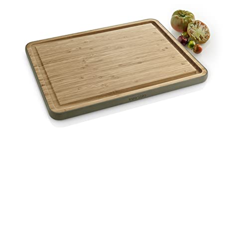 Planche à découper en bambou Green Tool avec rainure à jus - 4