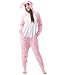 Produktbild Katara 1744 -Hase Kostüm-Anzug Onesie/Jumpsuit Einteiler Body für Erwachsene Damen Herren als Pyjama oder Schlafanzug Unisex - viele Verschiedene Tiere