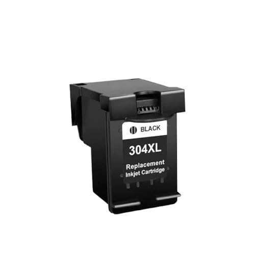 Cartouche d'encre 304XL haute capacité pour des textes noirs nets sur HP Deskjet 3720