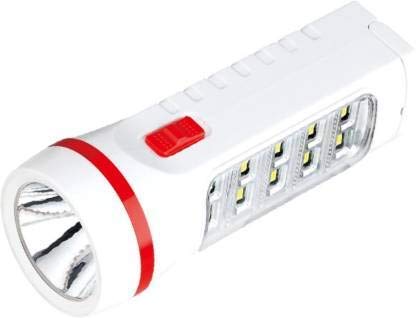 ECOSKY LED Cr-9110 Torch (White, Red : Rechargeable)-image-23