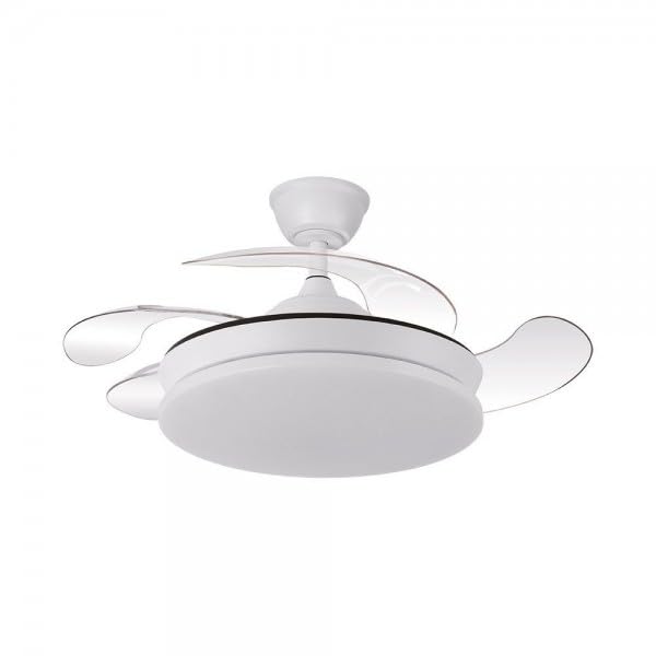 Bilake Ventilador de Techo tridente | Lampara Ventilador de Techo con luz 59W 6980Lm | Mejor Ventilador de Techo 2025 Calidad Precio