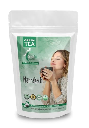 Té verde 15 saquitos pirámide