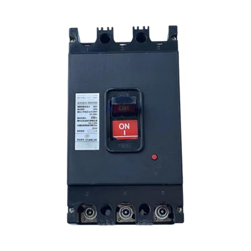 Disjoncteur 10-250A réglable 3P triphasé boîtier moulé puissance 200A