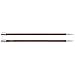 Produktbild KnitPro Royale Stricknadel: Einseitiges Ende: 35 cm x 7,00 mm, Birkenholz, Messing, Mehrfarbig, 35 x 0.7 x 0.7 cm