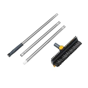 BAZEITFLOW Duschbodenbürste mit drehbarem Bürstenkopf