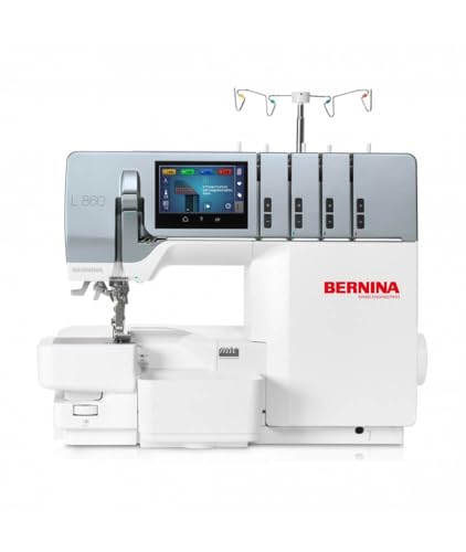 Surjeteuse BERNINA L860 – Précision suisse et innovation au service de vos créations - Garantie 5 ans