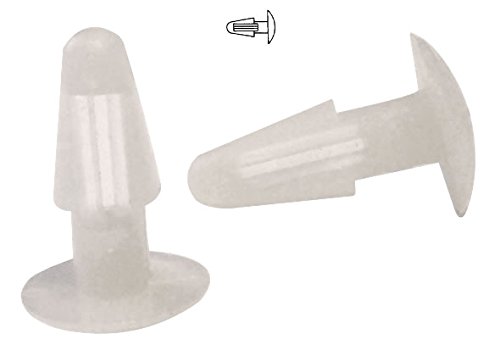 Vinyl Strap Fastener - Rivet - Pins for Patio Furniture | Fit 7/32" Hole | Quantity of 100
