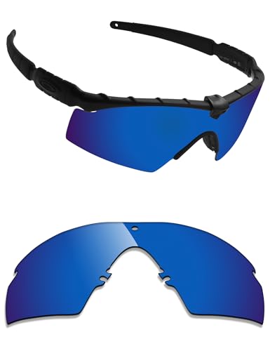 Image of Alphax Polarized Replacement Lenses for Oakley Si M Frame 2.0 Sunglasses | Glare Reduction | Precision Cutting