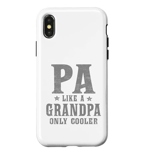 Pa Like A Grandpa Only Cooler Funny �X�}�z�P�[�X iPhone X/XS �p