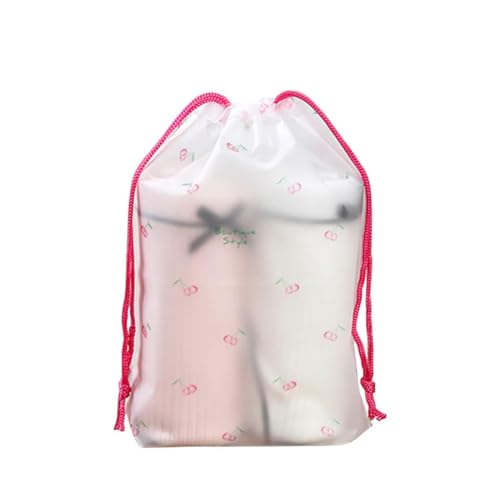 10 pezzi Borsa portaoggetti da viaggio portatile con coulisse per biancheria intima vestiti organizer antipolvere valigia custodia per trucco copriscarpe