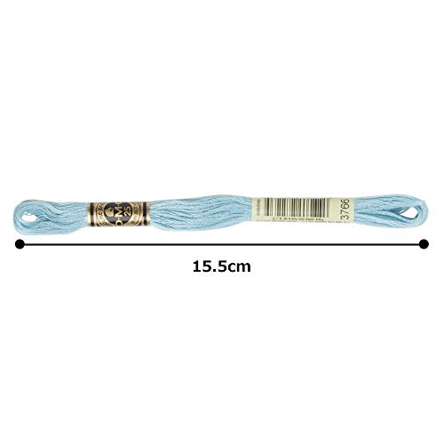 Image of DMC 6-Strand Embroidery Cotton Floss, Light Peacock Blue