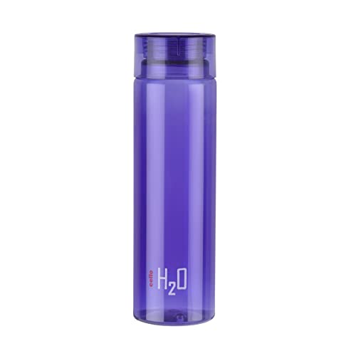 Cello H2O Round Unbreakable Plastic Water Bottle | Lid Is Sealed By A Silicone Ring | Leak Proof & Break-proof |Best Usage For Rs. 99 @ 54 %