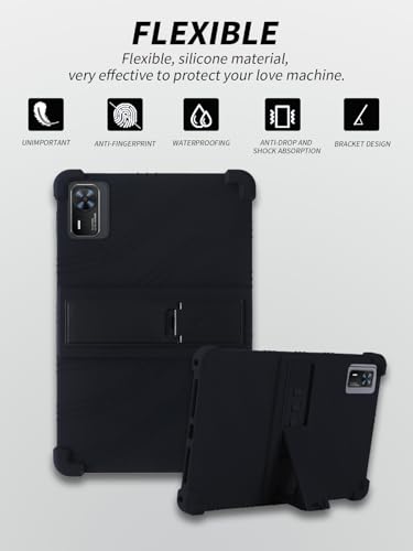 Étui tablette DOOGEE Tab E3+ pour visionnage mains libres noir - 5