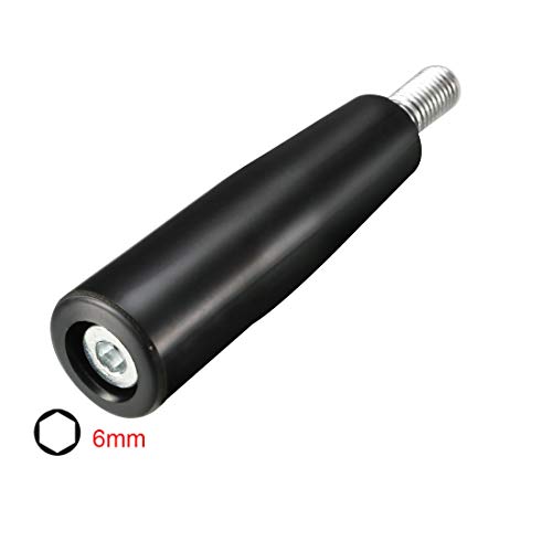 Image of uxcell Revolving Handwheel Machine Handle M12 (1.75mm Pitch) Male Threaded Stem for Milling Machinery