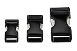 Ideales Bastelzubehör für die Verwendung mit BioThane, Paracord, Leder oder anderes Gurtband; für Taschen, Koffer, Halsbänder
