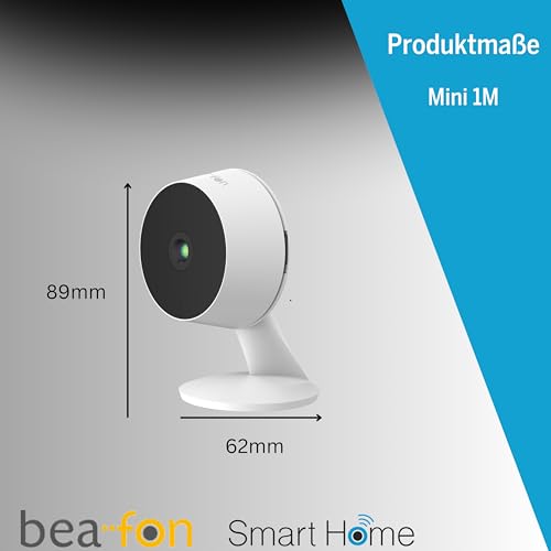 Caméra de sécurité IP Intérieure Beafon Mini 1M 2K Vision Fluide Bureau - 6