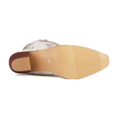 Bottes confortables et polyvalentes en broderie pour toutes les occasions - 7