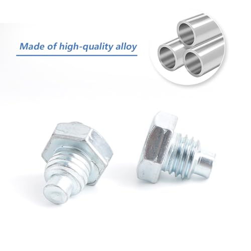 Image of 6 Pcs Car Floor Jack Handle Bolts 3 Ton 4 Ton Horizontal Floor Jack Pressure Rod Fixed Screw Jack Hydraulic Top Handle Screw Replacement Horizontal Jack Repair Parts