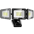 kelinvmi LED Flood Lights Outdoor 120W, 12000lm Outdoor Flood Lights, High Brightness Exterior Lighting Fixtures 6500K Coldwhite with IP66, Outdoor Lights for House, Yard, Garden,Playground