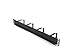 Raising Electronics1U Horizontal Rack Mount Metal Cable Management with 4 Ring