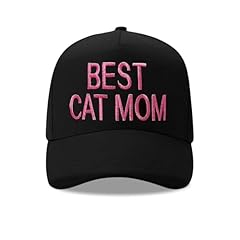 Hat - Cat Mom Black