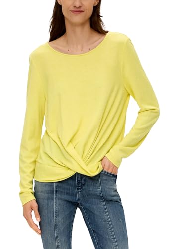 T-Shirt à Manches Longues Jaune pour Vos Sorties Citadines