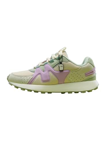 Image of The Souled Store Gelato: Women and Girls Low Top Sneakers | Trainer with Smooth Suede, Breathable Mesh & Cushioned EVA Sole