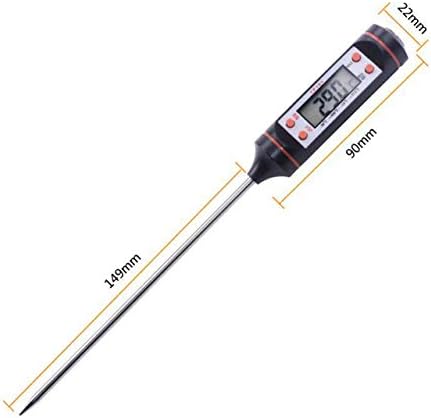review Kitchen Instant Read Digital Meat Thermometer Probe BBQ Oven Grill Cooking Tool