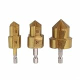 per punte Espansore per tubi 6.35mm per Trapano 3pz Acciaio(B)