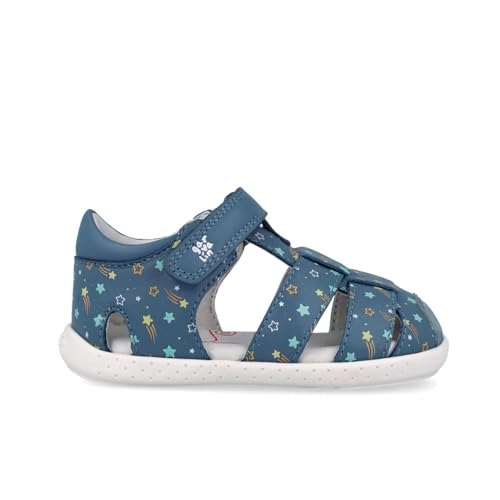 Sandale Garçon Garvalín 262327 chaussure été enfant cuir à scratch
