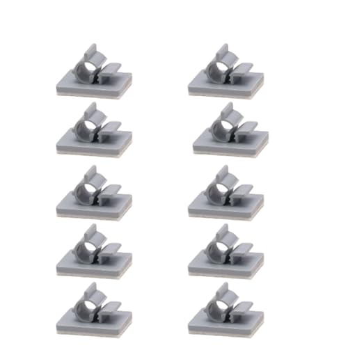 Paquete de 10 abrazaderas adhesivas para tubos RO de 3/8 pulgada, para filtros de agua