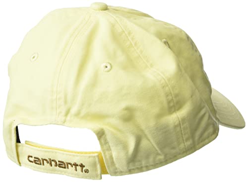 Carhartt Men's Canvas Cap, Pale Sun, 1X #TOP1